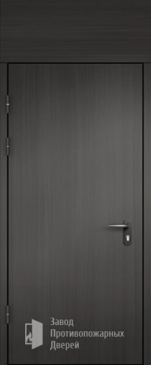 Фото двери «МДФ однопольная с фрамугой №27» в Ногинску