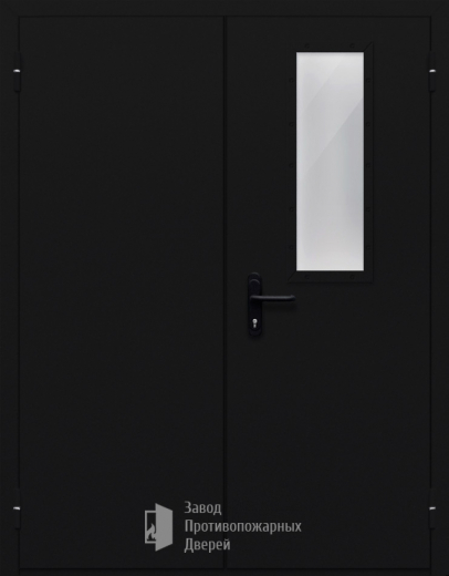 Фото двери «Двупольная со одним стеклом №44» в Ногинску