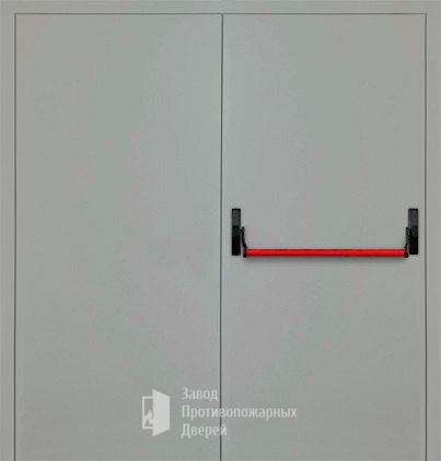 Фото двери «Двупольная глухая с антипаникой (1 створка) EI-30» в Ногинску