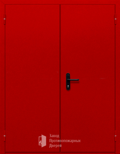 Фото двери «Двупольная глухая (красная)» в Ногинску