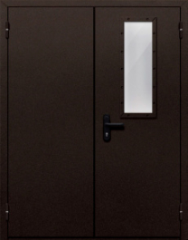 Фото двери «Двупольная со одним стеклом №410» в Ногинску