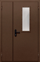 Фото двери «Полуторная со стеклом №28» в Ногинску