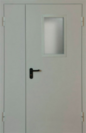 Фото двери «Полуторная со стеклом EI-30» в Ногинску