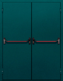 Фото двери «Двупольная глухая с антипаникой №16» в Ногинску