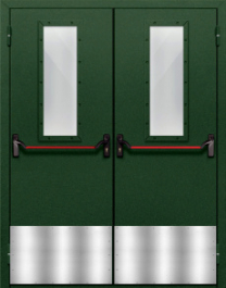 Фото двери «Двупольная с отбойником №40» в Ногинску