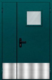 Фото двери «Полуторная с отбойником №29» в Ногинску