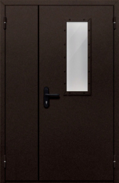 Фото двери «Полуторная со стеклом №210» в Ногинску