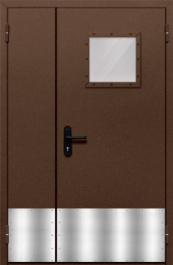 Фото двери «Полуторная с отбойником №35» в Ногинску