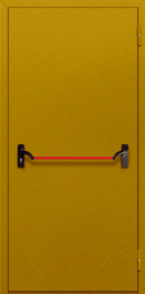 Фото двери «Однопольная глухая с антипаникой №45» в Ногинску